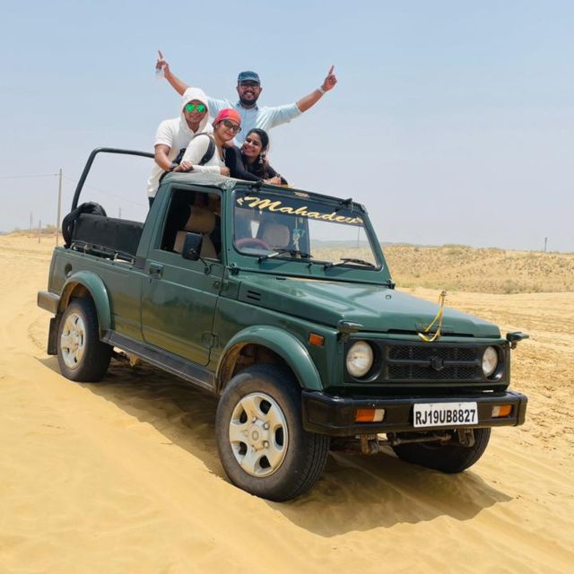 Jodhpur Desert Camel Safari& JeepSafari With Food With Sumer - Local Village Exploration