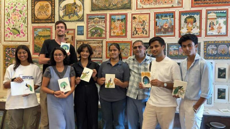 Jodhpur: Miniature Painting Workshop with Pickup and drop - A Closer Look at the Miniature Painting Workshop in Jodhpur