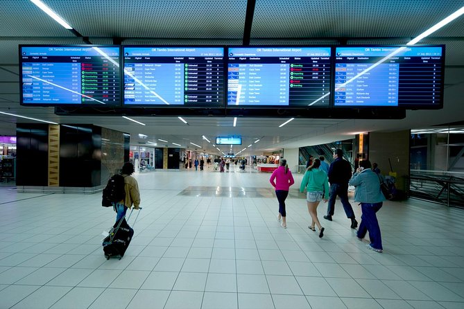 Johannesburg Airport Private Transfers: Departures (Hotel Pickup) - Booking Process