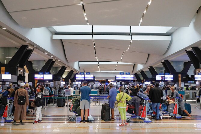 Johannesburg Airport Private Transfers: Departures (Hotel Pickup) - Additional Details