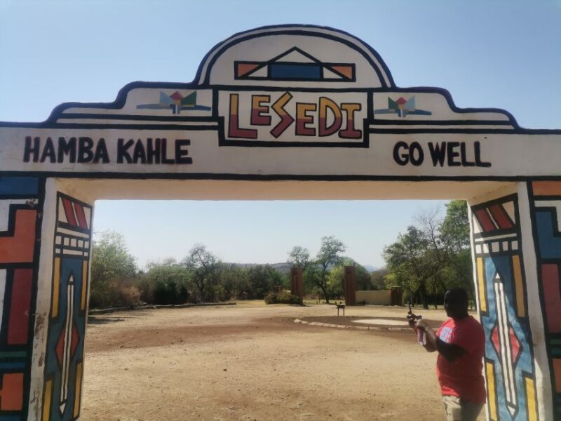 Johannesburg: Lion Park Safari and Cultural Village Tour - Lesedi Cultural Village