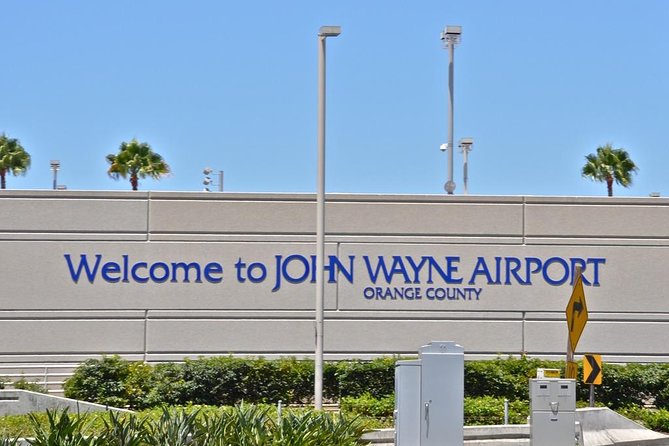 John Wayne Airport Private Transfer to or From Anaheim Resort. - Pricing and Additional Fees