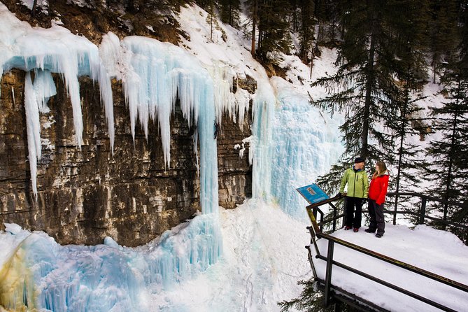 Johnston Canyon Icewalk From Banff AM - Discovering Marble Canyon