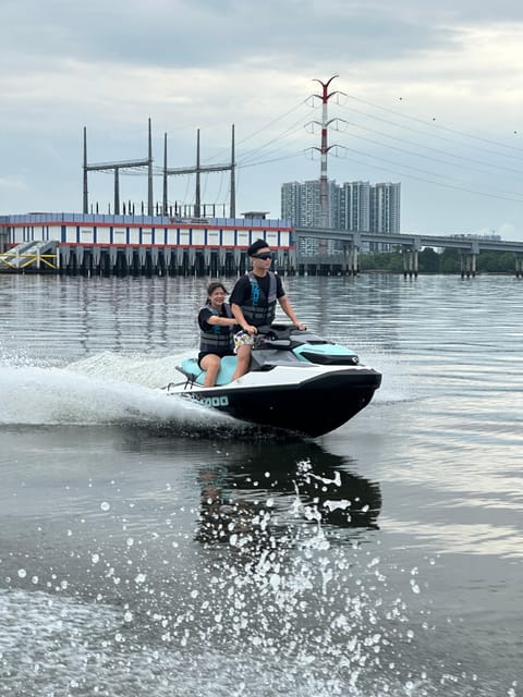 Johor Bahru : Seadoo JetSki 30mins Self Ride Tour (Double) - Route Description
