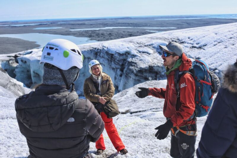 Jökulsárlón: Vatnajökull Glacier Guided Hiking Tour - Itinerary Details