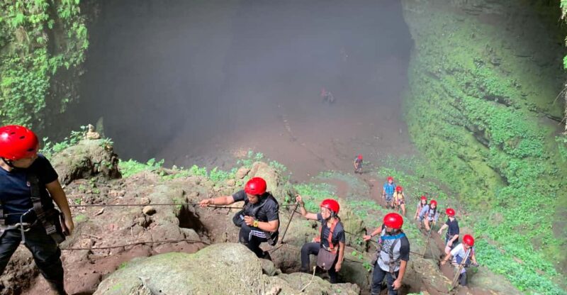 Jomblang Cave With Cave Pindul River Tubing One Day Tour - Pindul Cave River Tubing