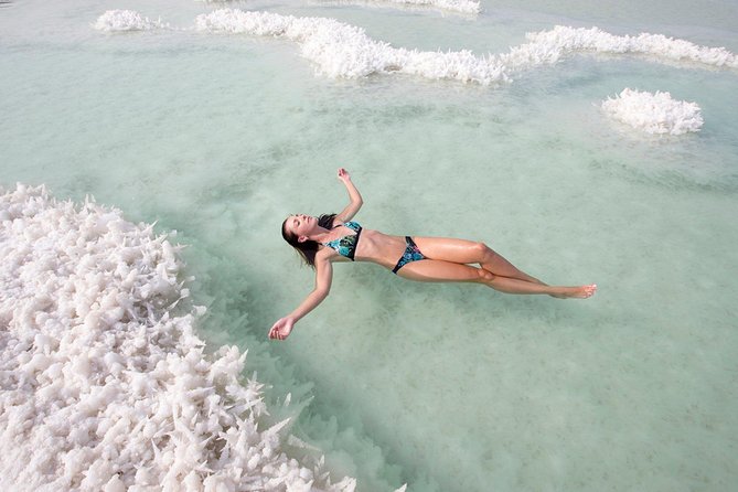 Jordans Gems: Tour From Amman to Karak Castle & Dead Sea - Marveling at the Dead Sea