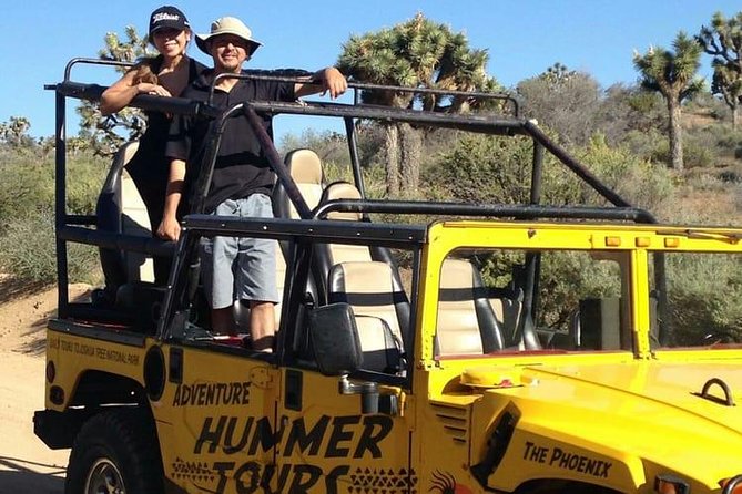 Joshua Tree Open Air Hummer Adventure - Comfortable Shuttle Pickups
