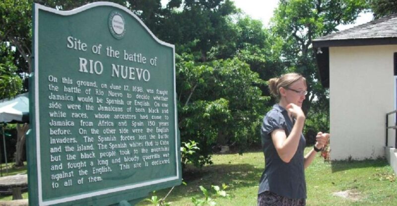 Journey of the Slaves, British and the Spanish Invaders - Visiting the Rio Nuevo Battle Site