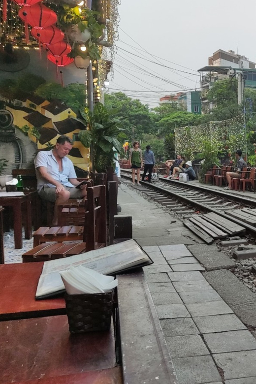 Journey to Explore Hanoi Foods With Train Street Visit - Pickup Service