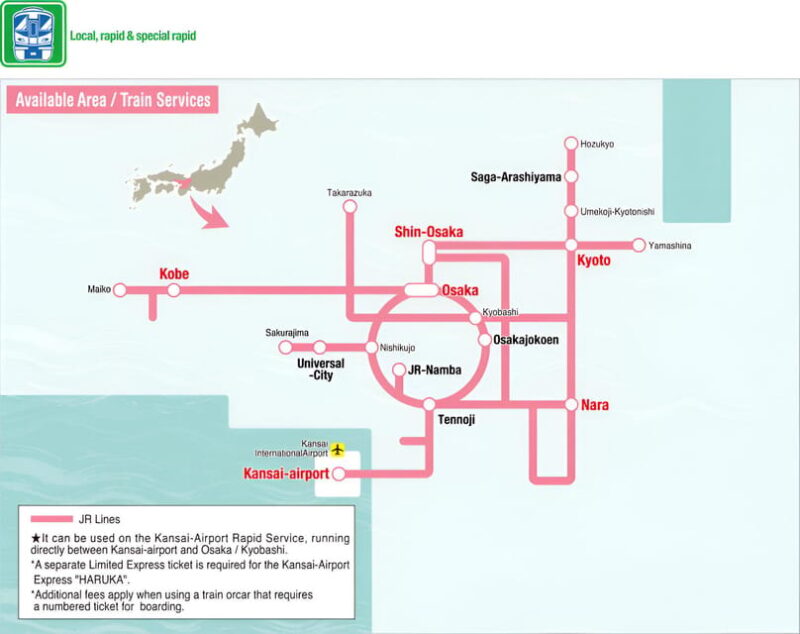 JR West: Kansai Mini Pass - Key Points