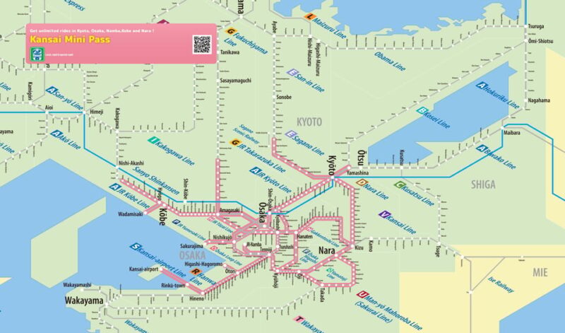 JR West: Kansai Mini Pass - Important Information