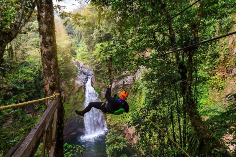 Juan Curi Waterfall and Adventure Park Day Tour - Adventure Activities