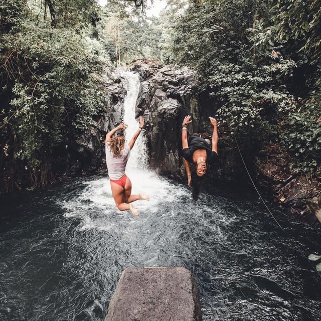 Jumping Sliding at Aling- Aling Waterfall and Handara Gate - Itinerary Details