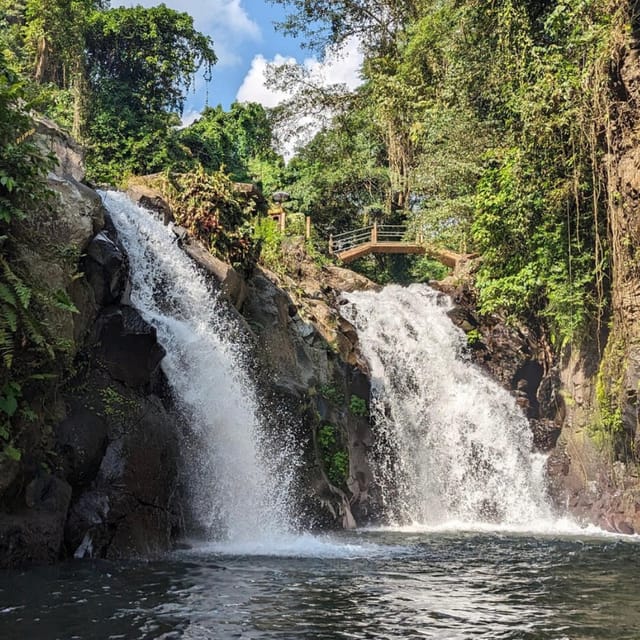 Jumping Sliding at Aling- Aling Waterfall and Handara Gate - Aling-Aling Waterfall