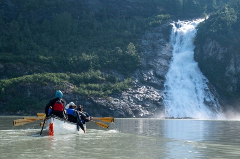 Juneau: Mendenhall Glacier Lake Canoe Day Trip and Hike - Key Points