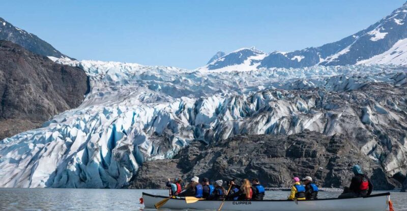 Juneau: Mendenhall Glacier Lake Canoe Day Trip and Hike - Experience Highlights