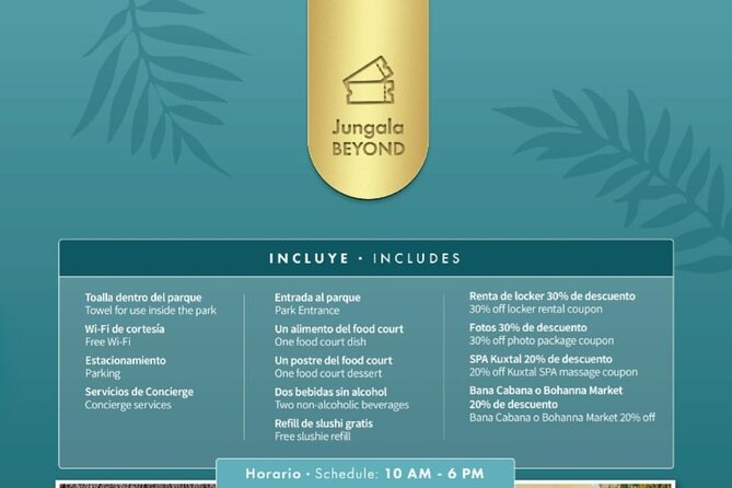 Jungala Aqua Experience - Booking and Policies