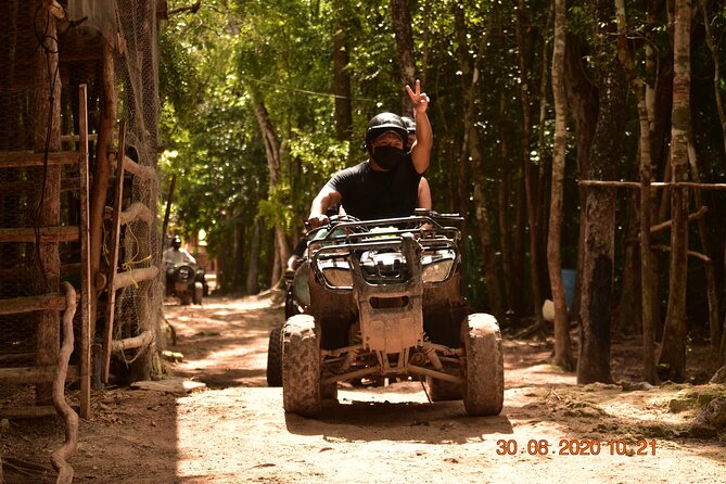 Jungle Adventure! ATVs (shared), Ziplining and Cenote Cancun & Playa Del Carmen - Getting to the Tour