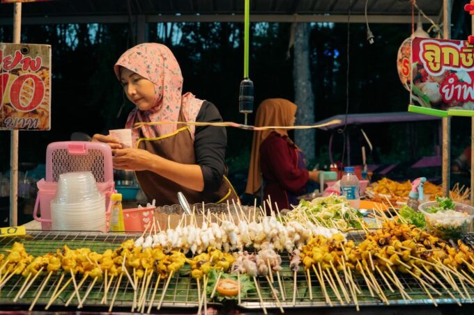 Jungle Awesomeness: Hot Spring, Tiger Cave Temple, Tubing - Bustling Night Market