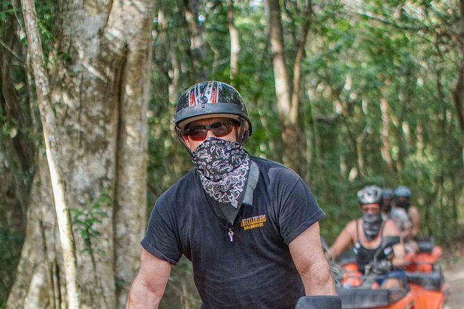 Jungle Park in Cancun With ATVS Zip Lines Cenote & Lunch - Transportation Details
