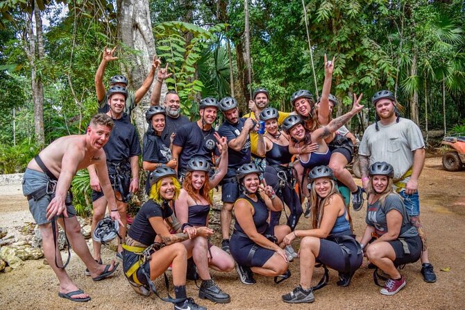 Jungle Park in Cancun With ATVS Zip Lines Cenote & Lunch - Guest Experiences