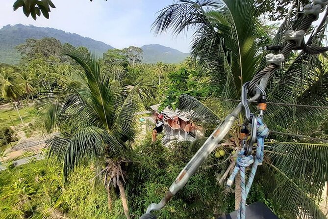 Jungle Xtreme Zipline 16 Platforms Tour From Koh Samui - Meeting and Transfer