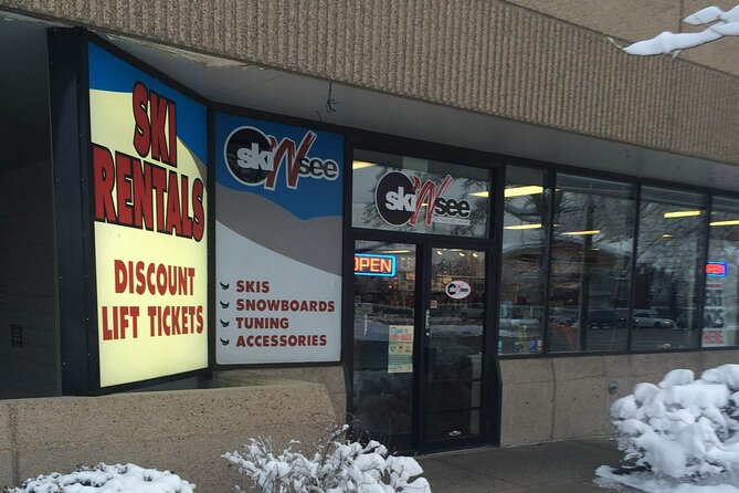 Junior Ski Rental Package for Snowbasin and Powder Mountain - Accessibility and Requirements