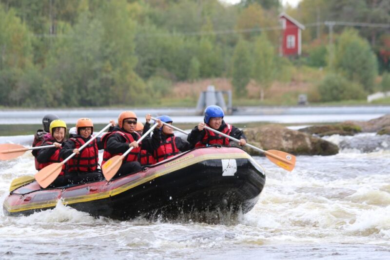 Jyvaskyla or Laukaa: Kuusaa River Rafting Tour With Pickup - Experience Highlights
