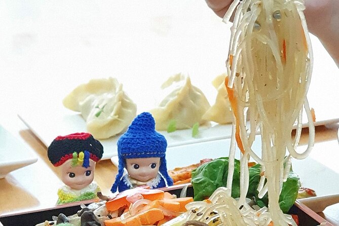 K-Food Cooking Japchae Mandu Tteokbokki & Fishcake - Cooking Classes