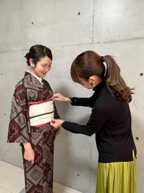 Kagoshima: Oshima Tsumugi Kimono Rental With Dressing - Kimono, Obi, and Under-Kimono