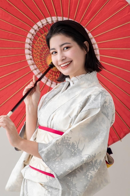 Kagoshima: Oshima Tsumugi Kimono Rental With Dressing - Dining and Sightseeing in Outfit