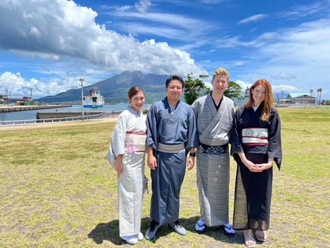 Kagoshima: Oshima Tsumugi Kimono Rental With Dressing - Reserving the Experience