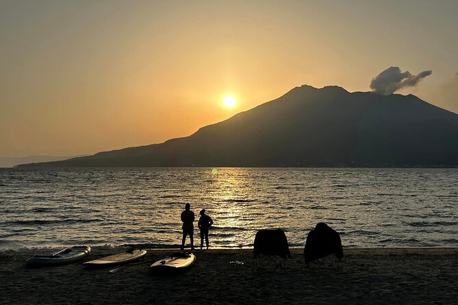 Kagoshima Volcano Sunrise SUP Activity Inc. Breakfast & Transport - Meeting and Pickup