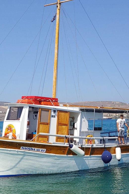 Kaiki Cruise to Antiparos & Despotiko Including BBQ Lunch - Exploring South Antiparos