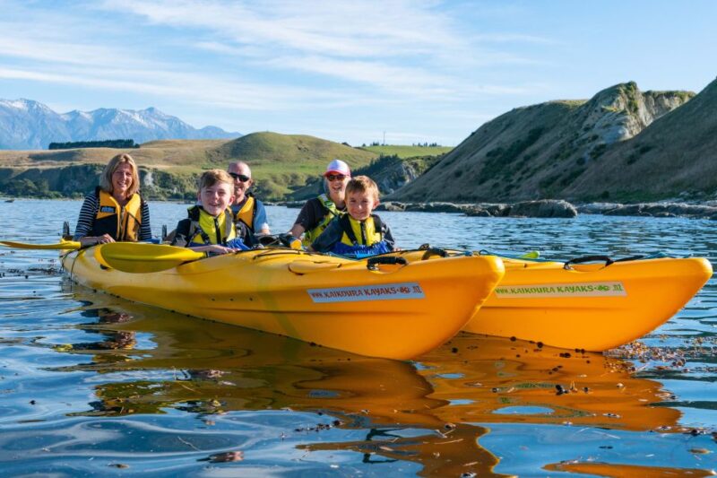 Kaikoura: Guided Family Kayaking Adventure - Inclusions
