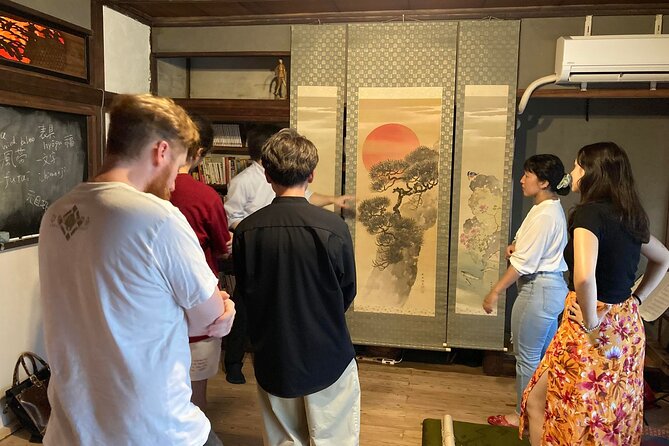 Kakejiku (Hanging Scroll) Historical Art Class in Abeno Osaka - Booking Information