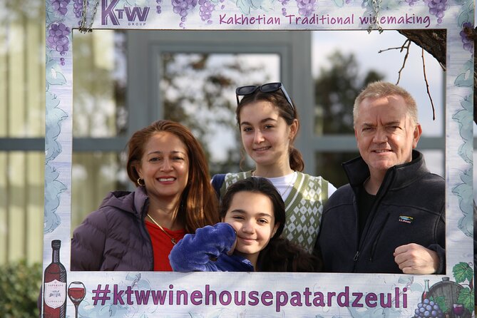 Kakheti All Inclusive PRIVATE Tour. Bio Wine & Lunch From Locals - Enjoying a Meal and Wine Tasting With a Local Family