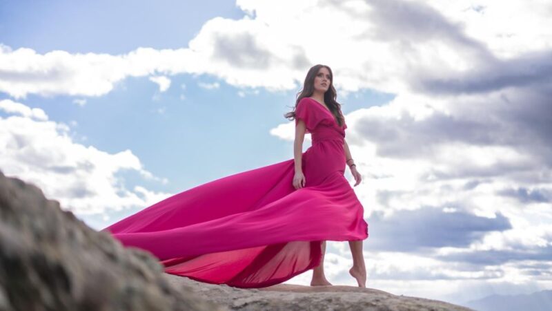 Kalabaka: Meteora Flying Dress Photoshoot - Stunning Photographs With Meteora