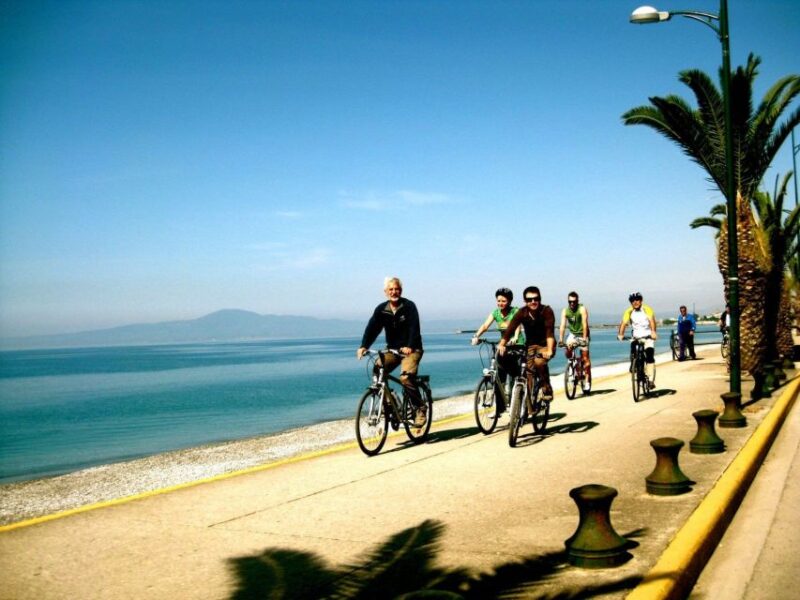 Kalamata: Guided Bike Tour With Drink and Snack - Historic City Center