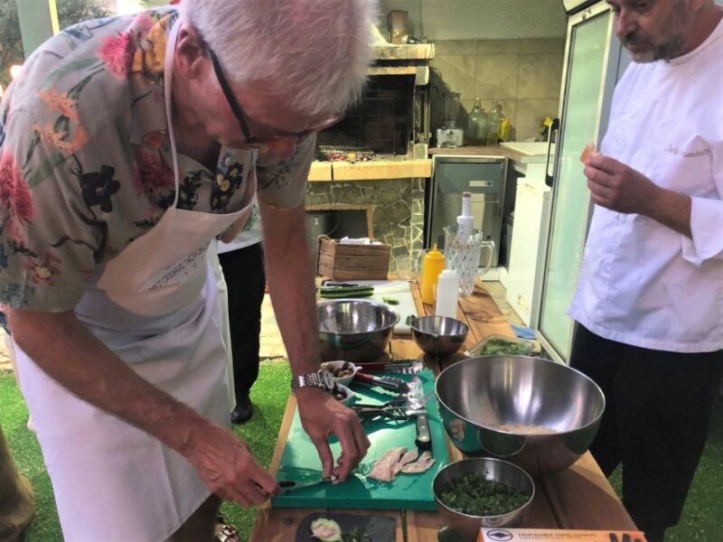 Kalamata: Guided Private Cooking Class With Head Chef - Meeting Point