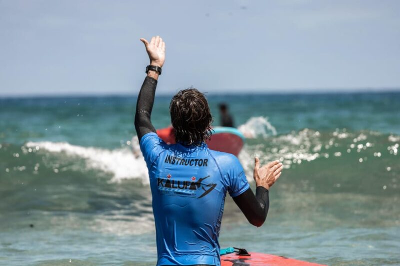 Kalufa Surf School in Caleta De Famara, Lanzarote - Full-Day Lesson Inclusions