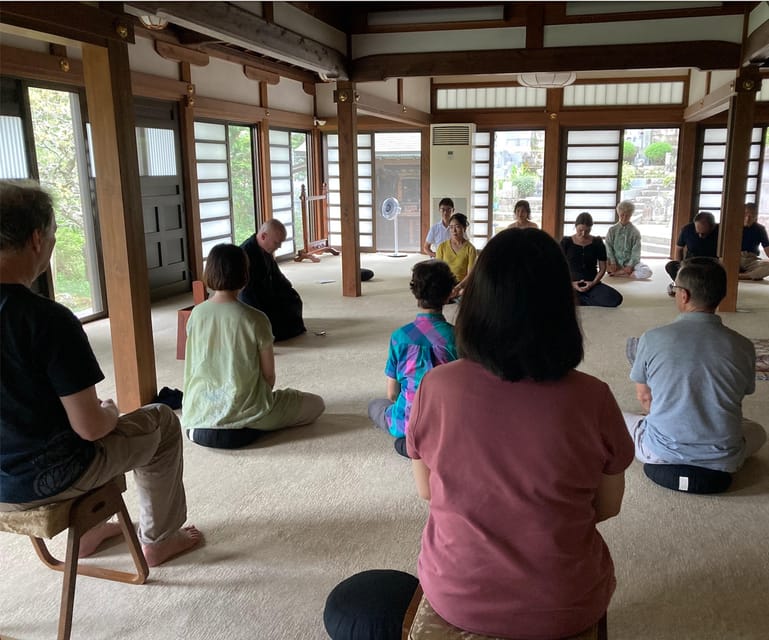 Kamakura: Seated Meditation (Zazen) in French at Zenkyoin - Zazen Practice: Breathing and Sutra
