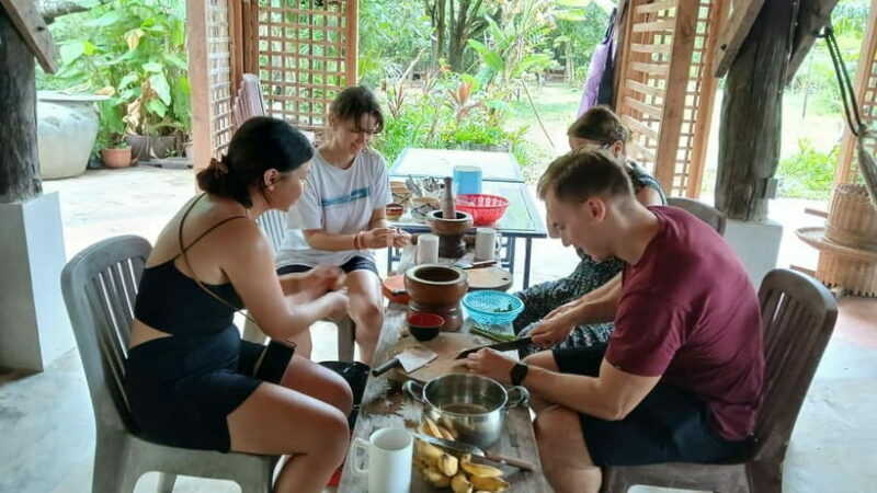 Kampot Countryside: Authentic Khmer Cooking Class - Cooking in a Traditional Khmer Home