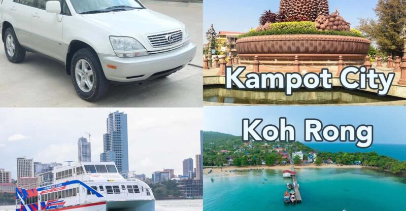 Kampot To/From Koh Rong Island Private Car and Ferry Boat - Ferry Service Details