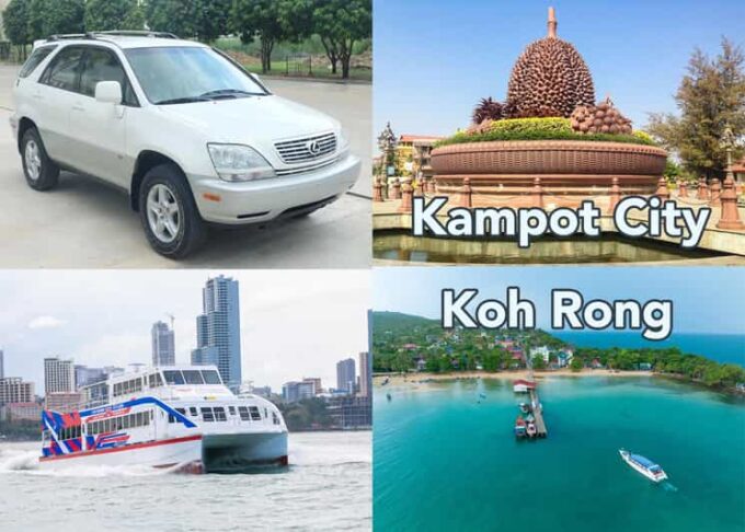 Kampot To/From Koh Rong Island Private Car and Ferry Boat - Frequently Asked Questions