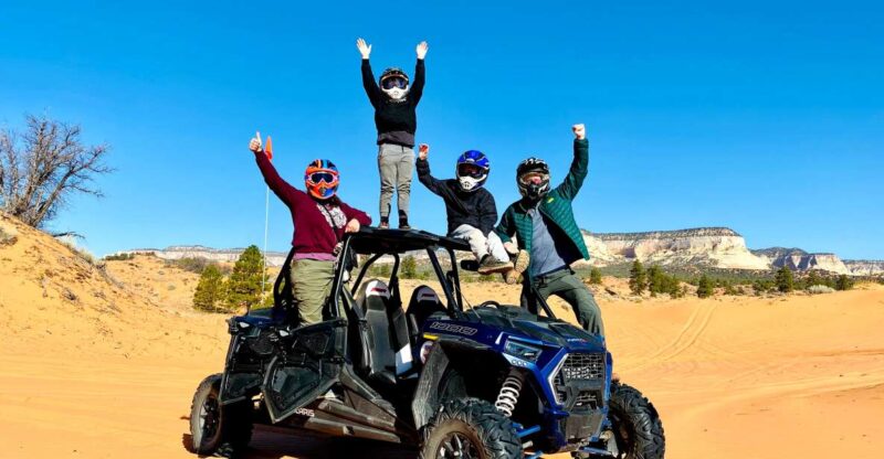 Kanab: Peek-a-Boo Slot Canyon ATV Self-Driven Guided Tour - Experience Highlights