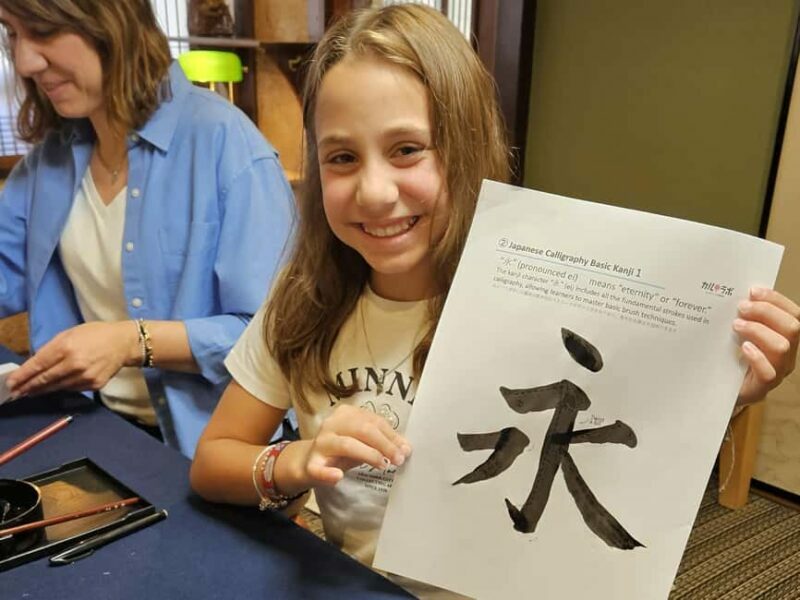 Kanazawa "Near Ninja Temple" : Japanese Calligraphy Class - Who Will Love This Experience?