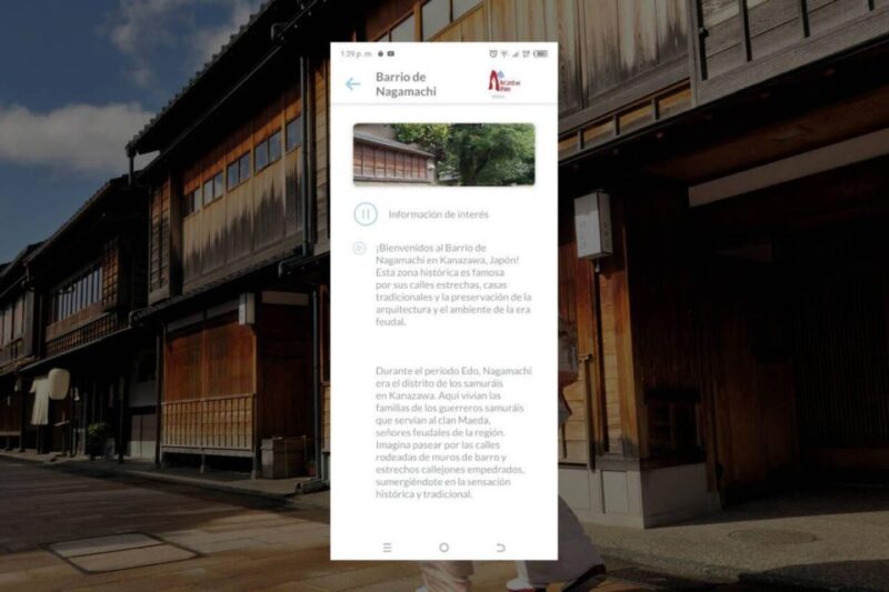 Kanazawa Self-Guided Tour App With Multi-Language Audioguide - Discover Kanazawa Castle and Gardens