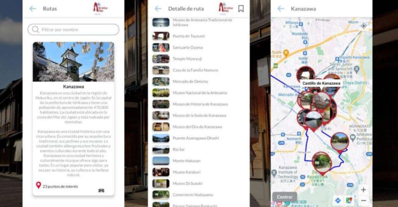 Kanazawa Self-Guided Tour App With Multi-Language Audioguide - Immerse in the Geisha District